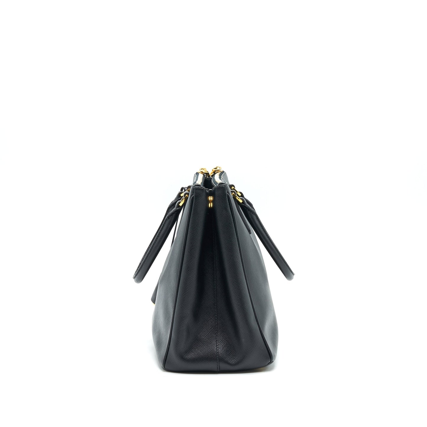 Prada Saffiano Tote Purse Black