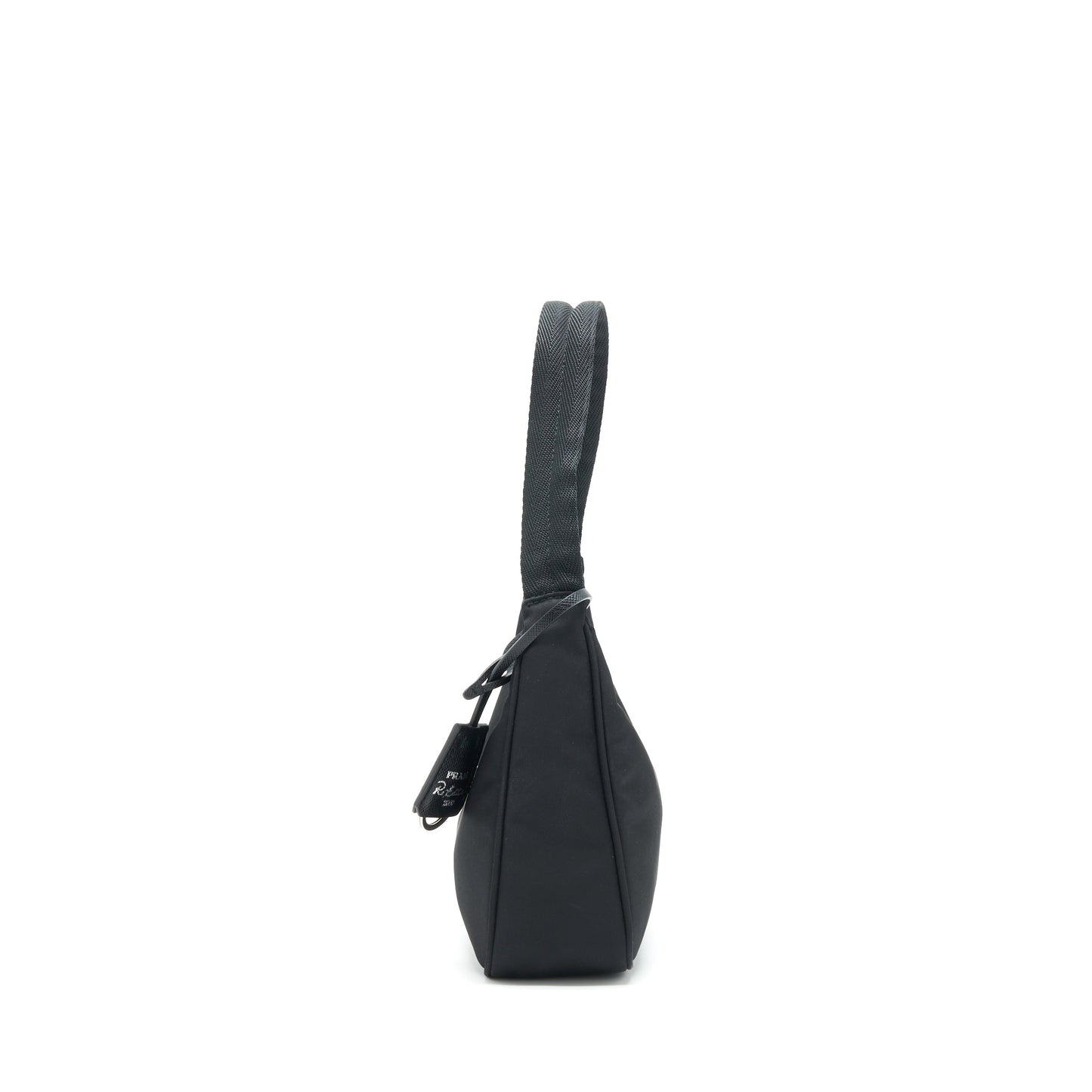 Prada Nylon Mini Tessuto Mini Purse Black