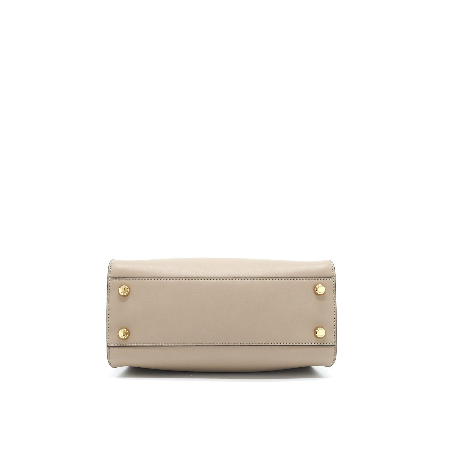 Fendi Peekaboo Purse Light Grey