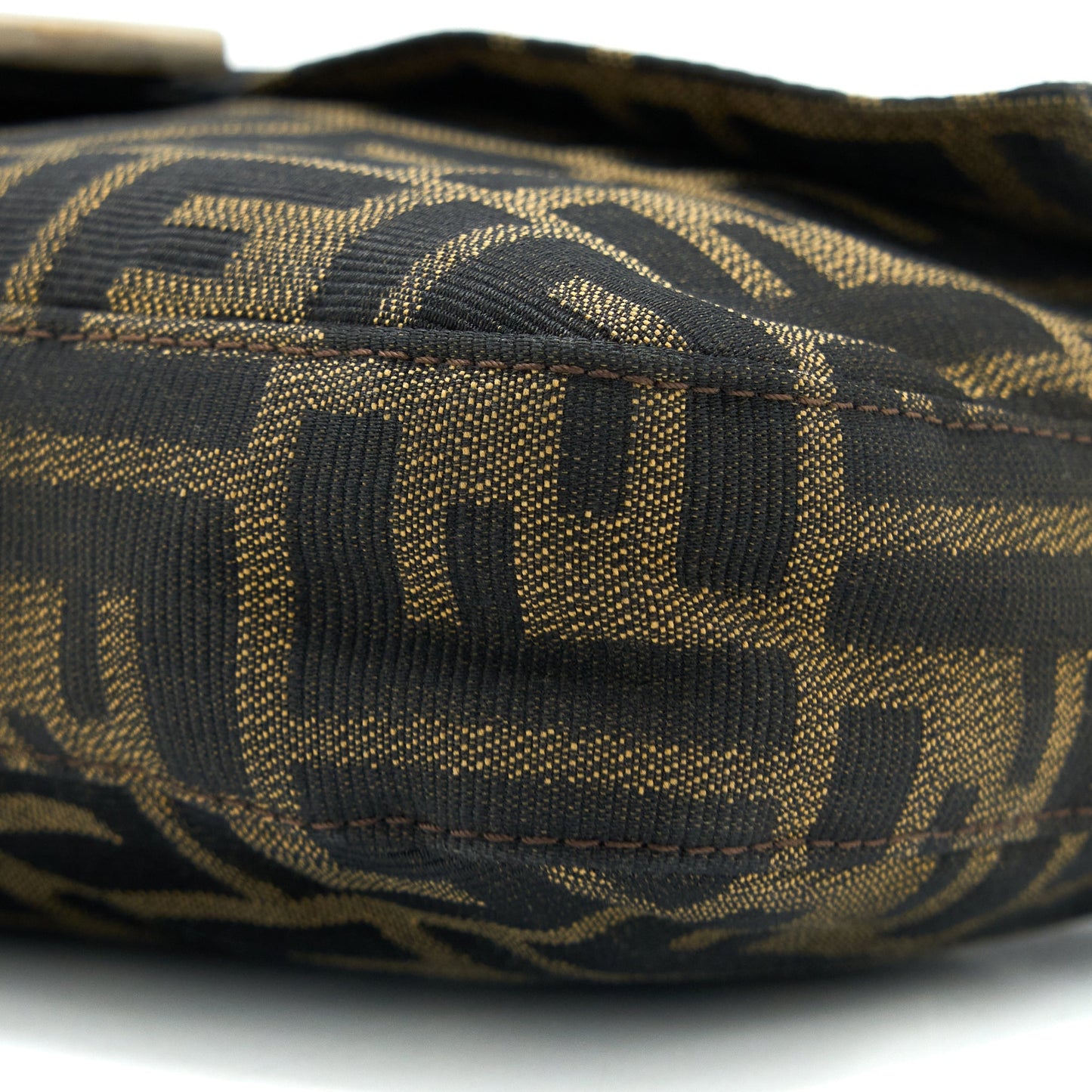 Fendi Baguette Shouder Purse Jacqiard