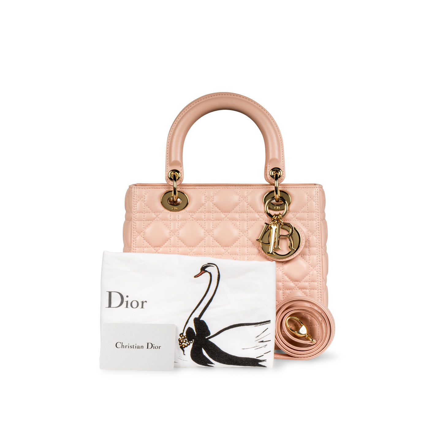 Christian Dior Lady Dior Medium - Blush PInk