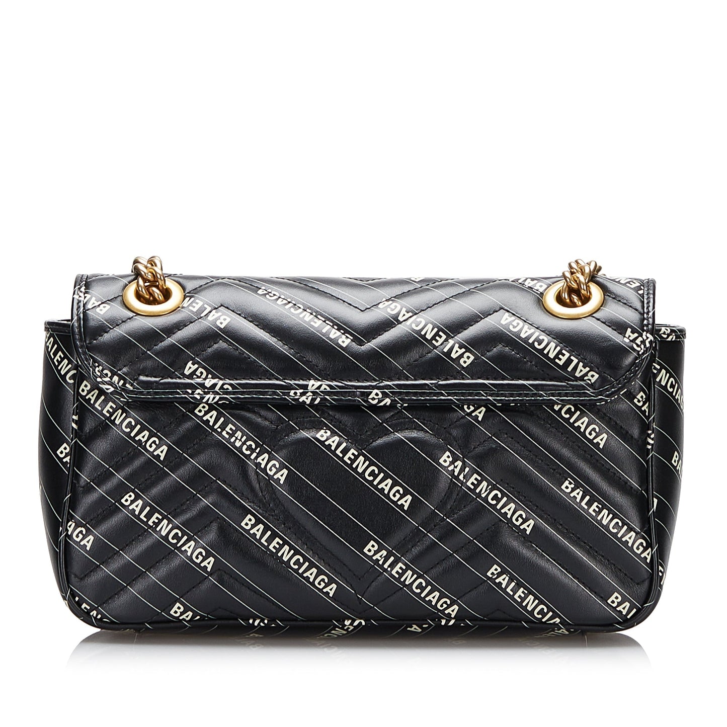 Gucci GG Marmont Leather Chain Shoulder Bag Style 22