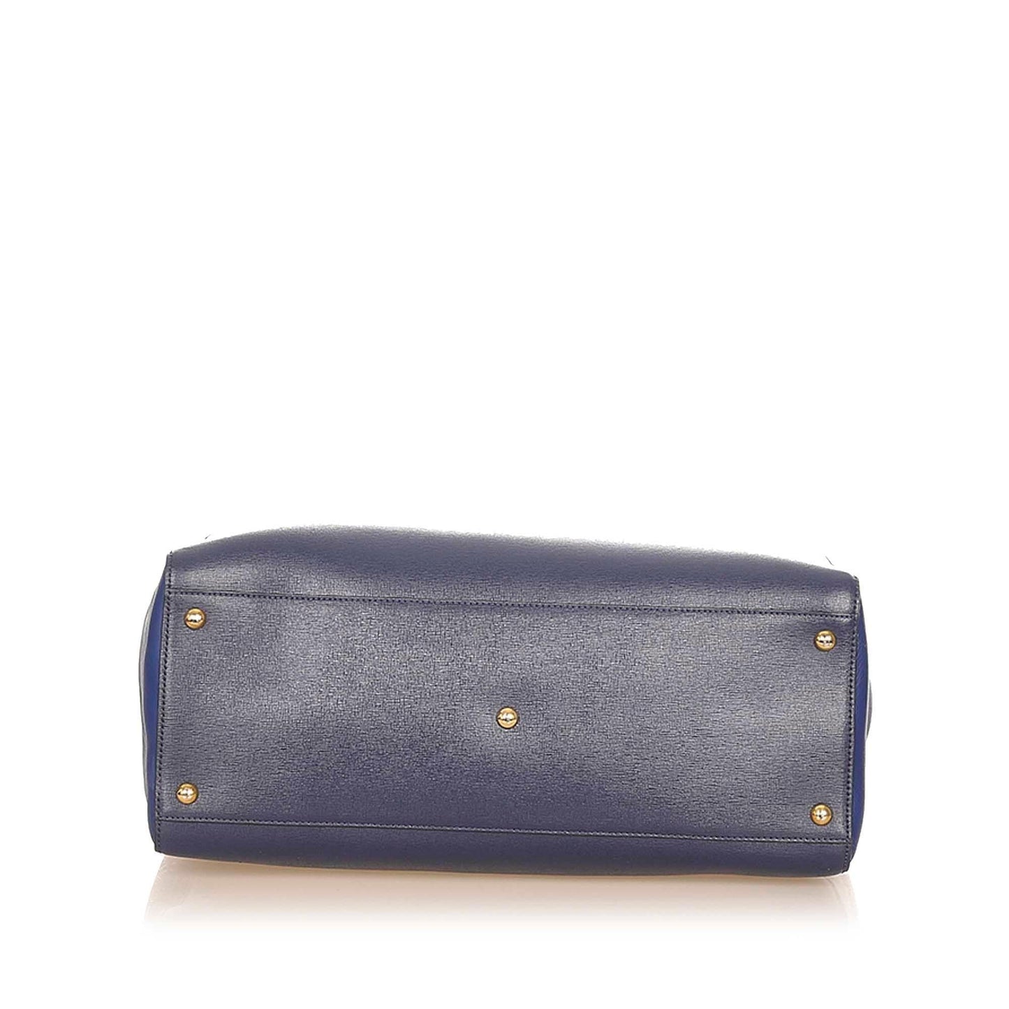 Fendi Large 2Jours Leather Tote Bag