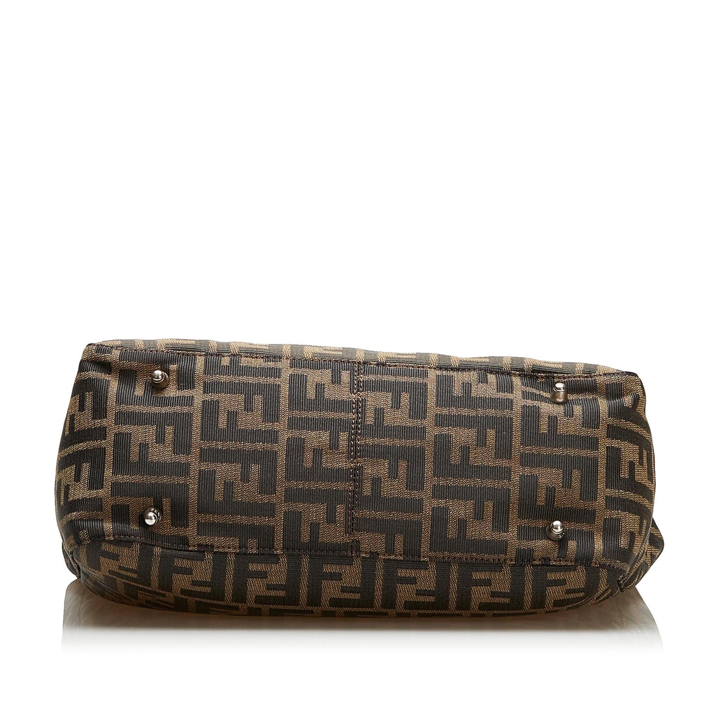 Fendi Zucca Handle Handbag