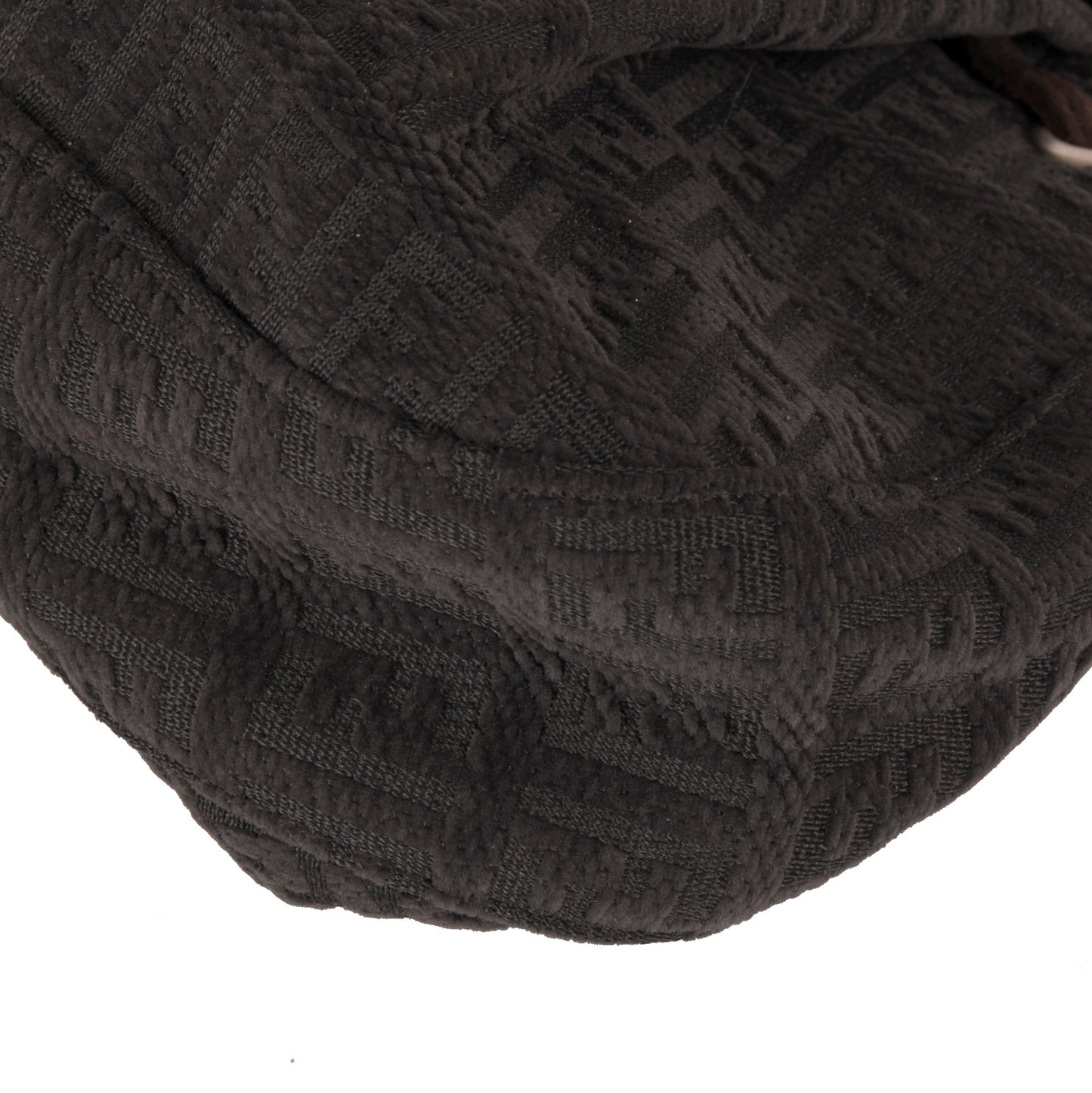 Fendi Zucchino Drawstring Flap Bag