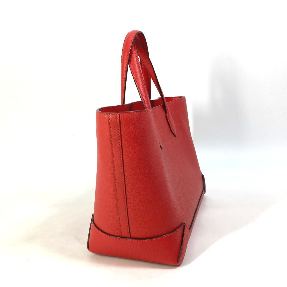 HERMES Tote Bag Evercolor, Epsom Red maxi box cover 30