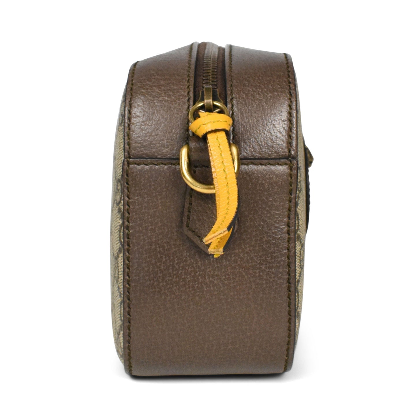 Gucci Monogram Leather Canvas Crossbody