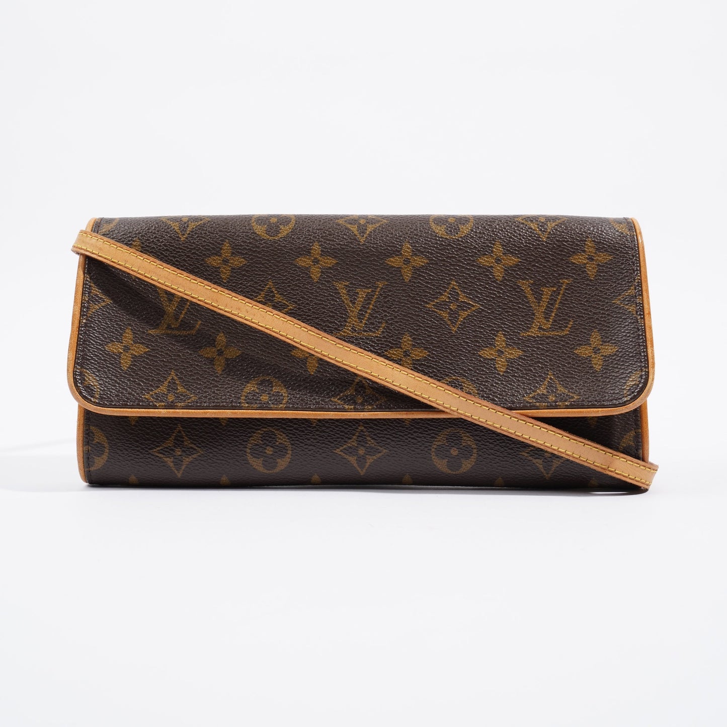 Louis Vuitton Twin Pochette Monogram Canvas GM Clutch