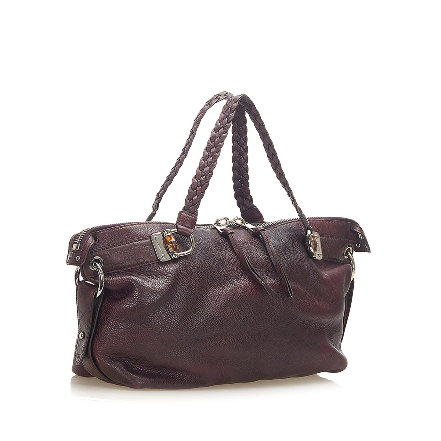 Gucci Monogram Leather Tote