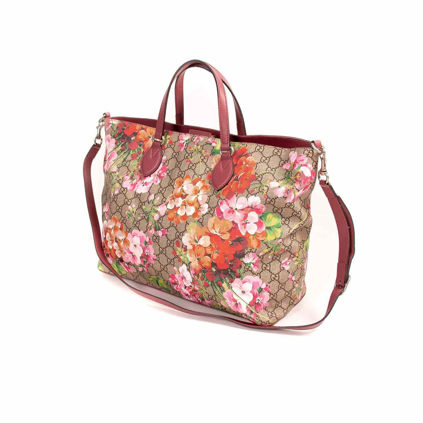 Gucci Leather Canvas Tote Style 33