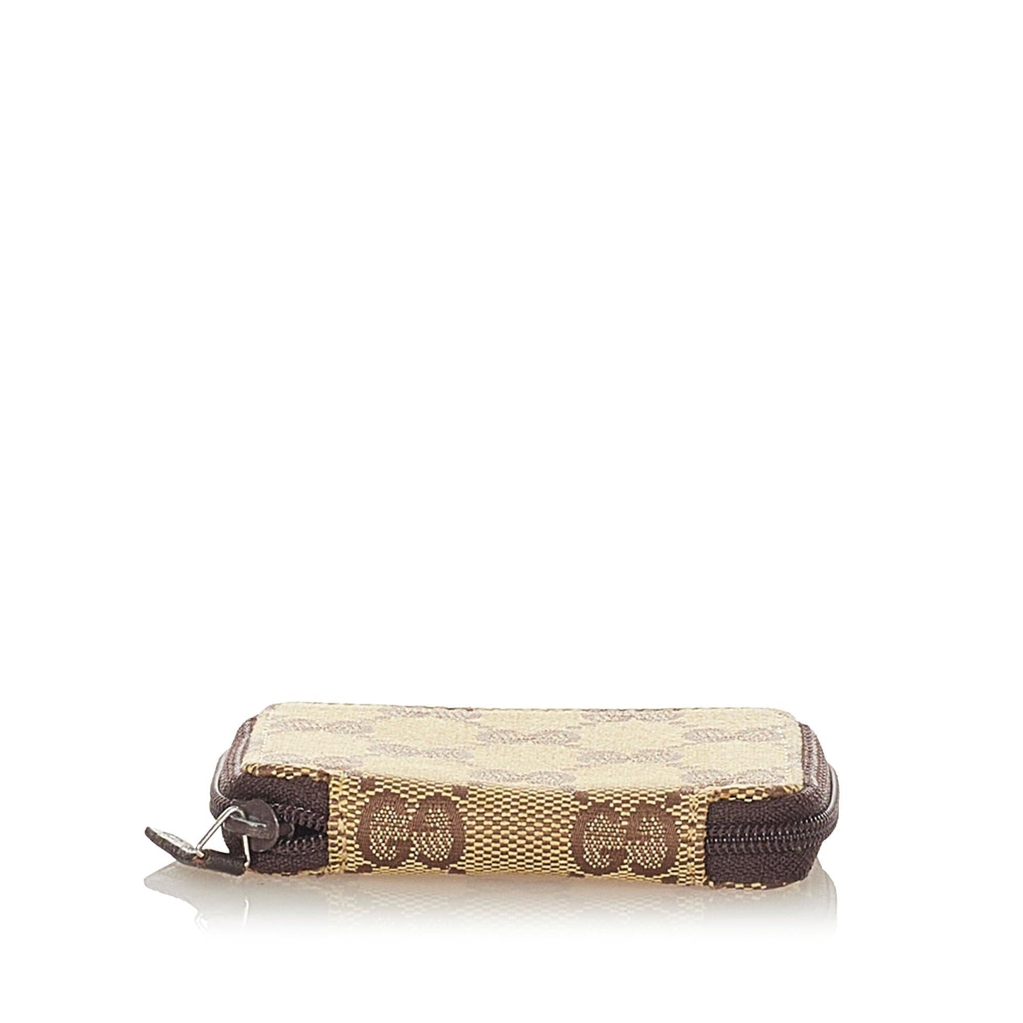 Gucci Leather Canvas Clutch