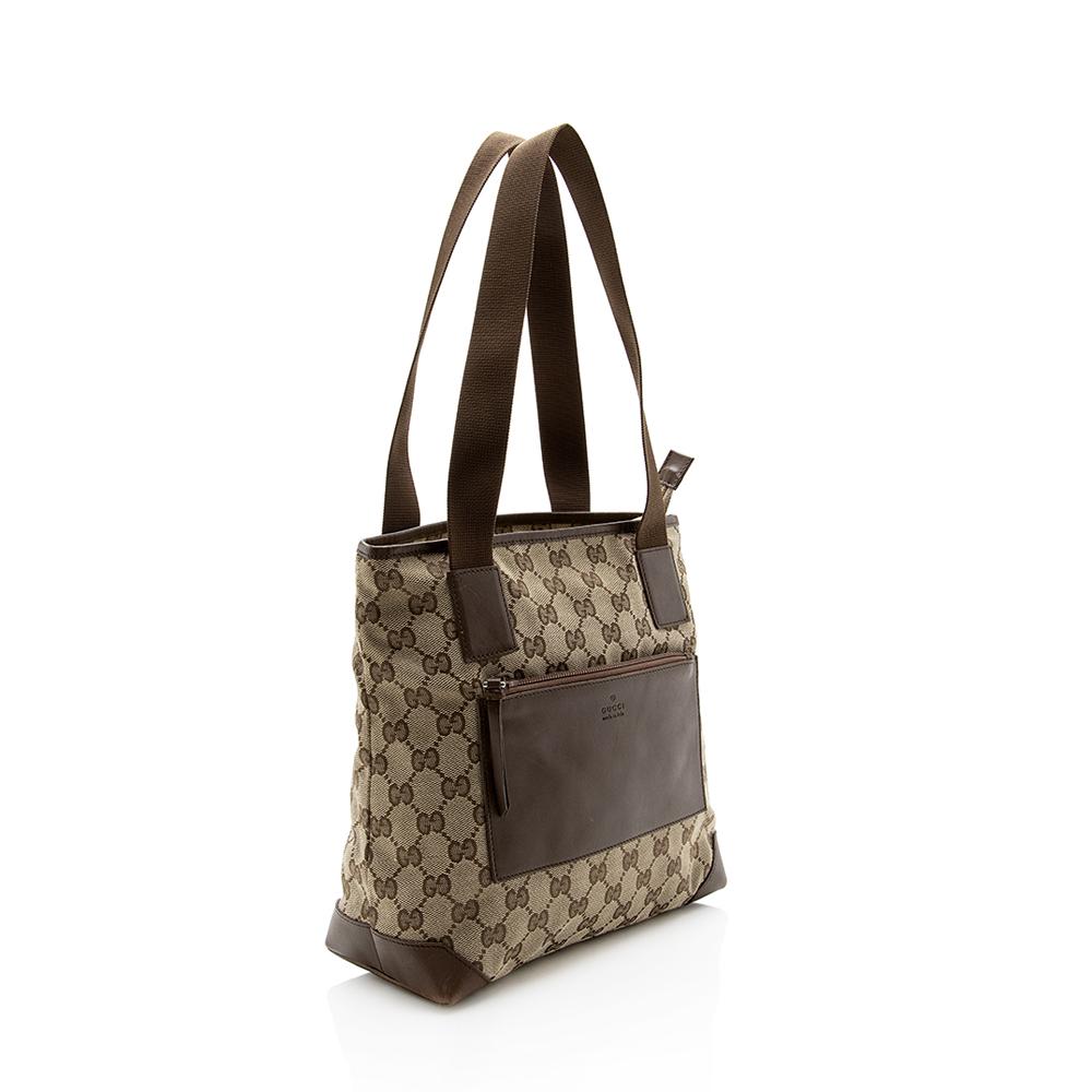 Gucci Monogram Canvas Tote