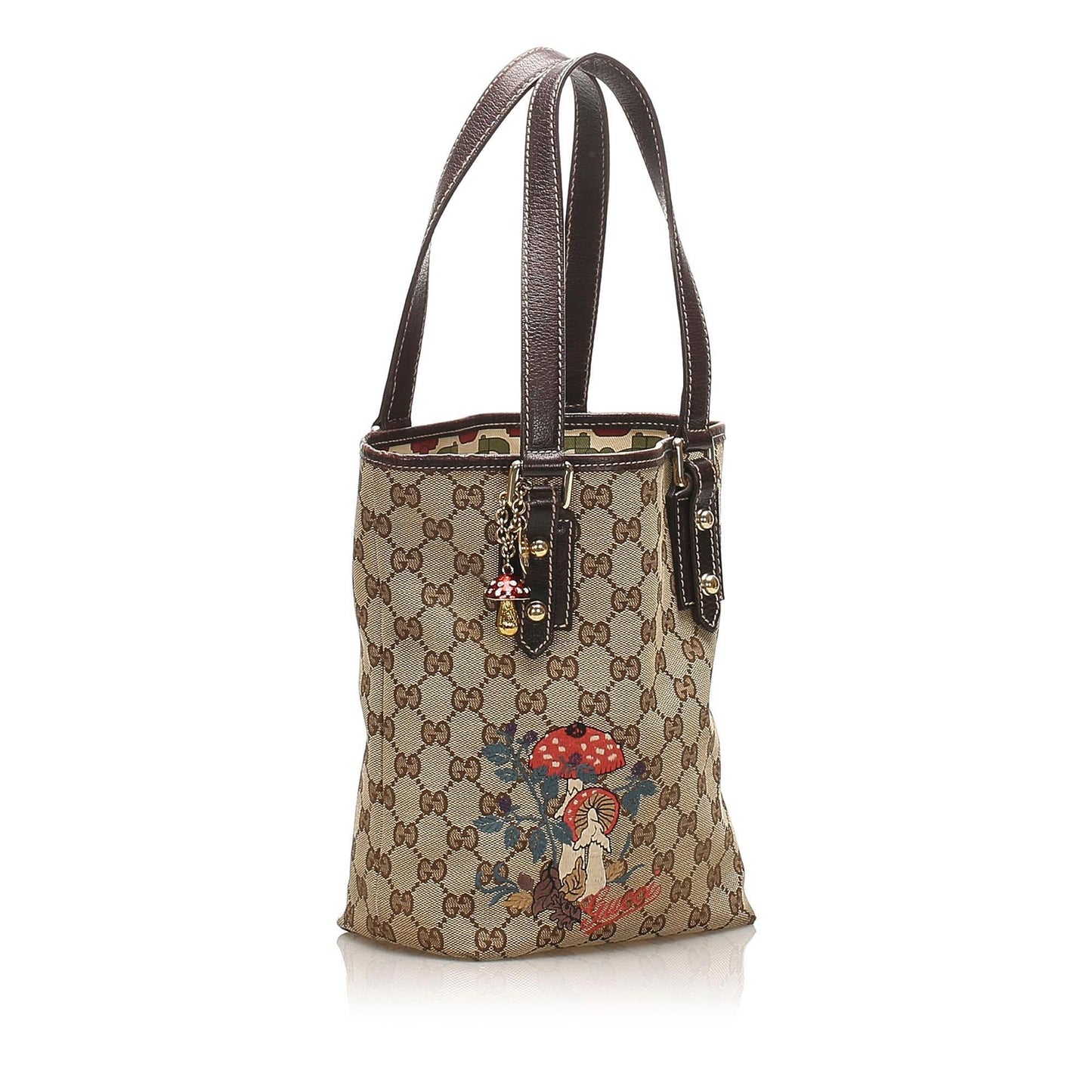 Gucci Canvas Monogram Tote Style 167