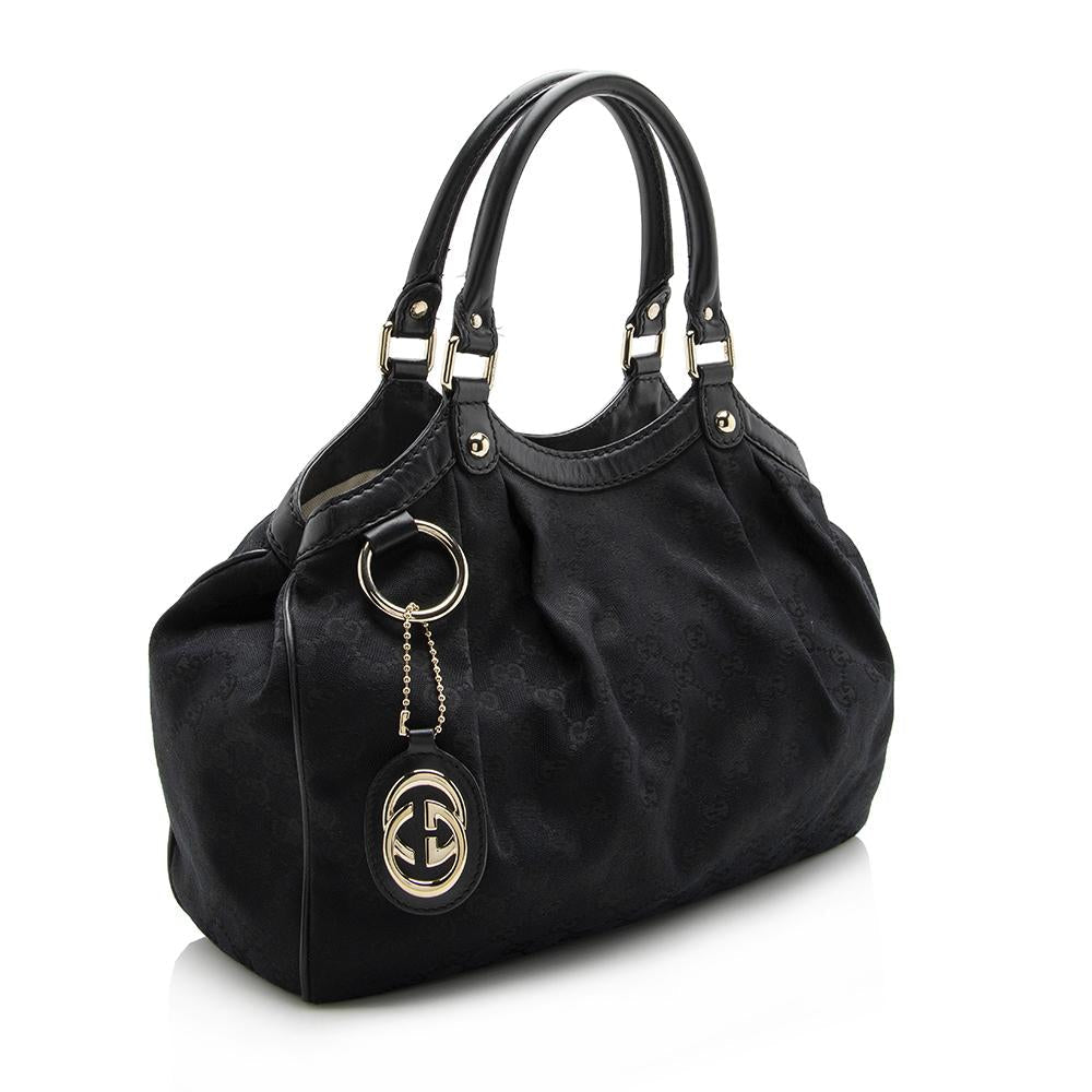 Gucci Monogram Canvas Tote