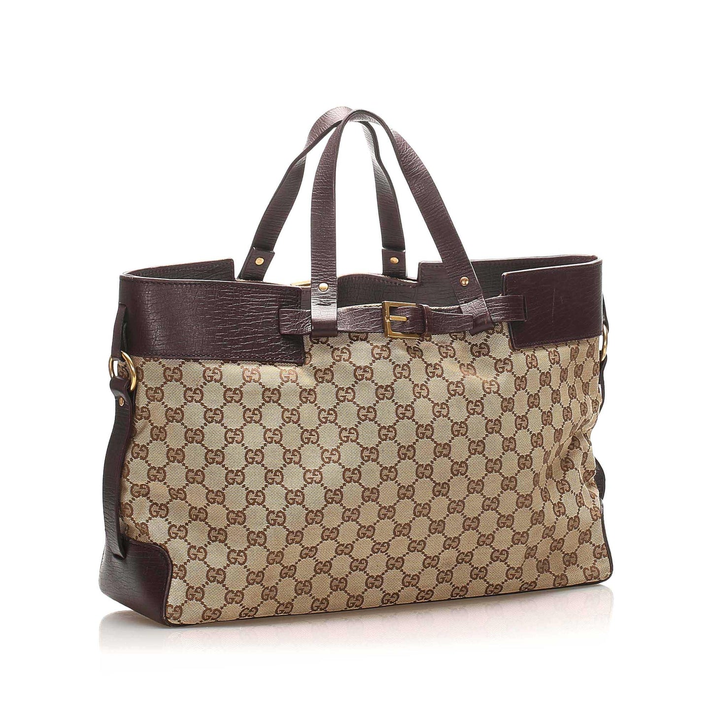 Gucci Monogram Canvas Tote