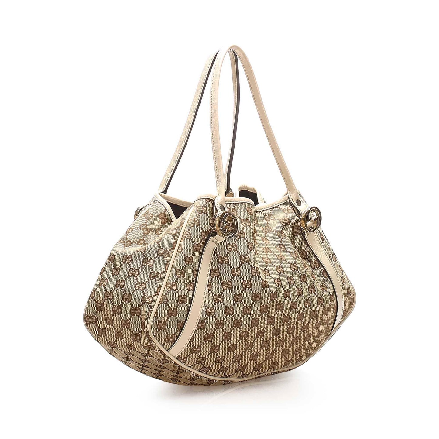 Gucci Canvas Monogram Tote Style 128