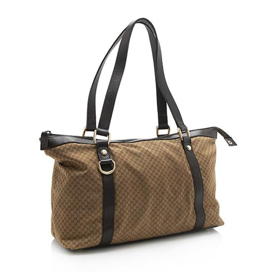 Gucci Abbey Nylon Tote Style 1