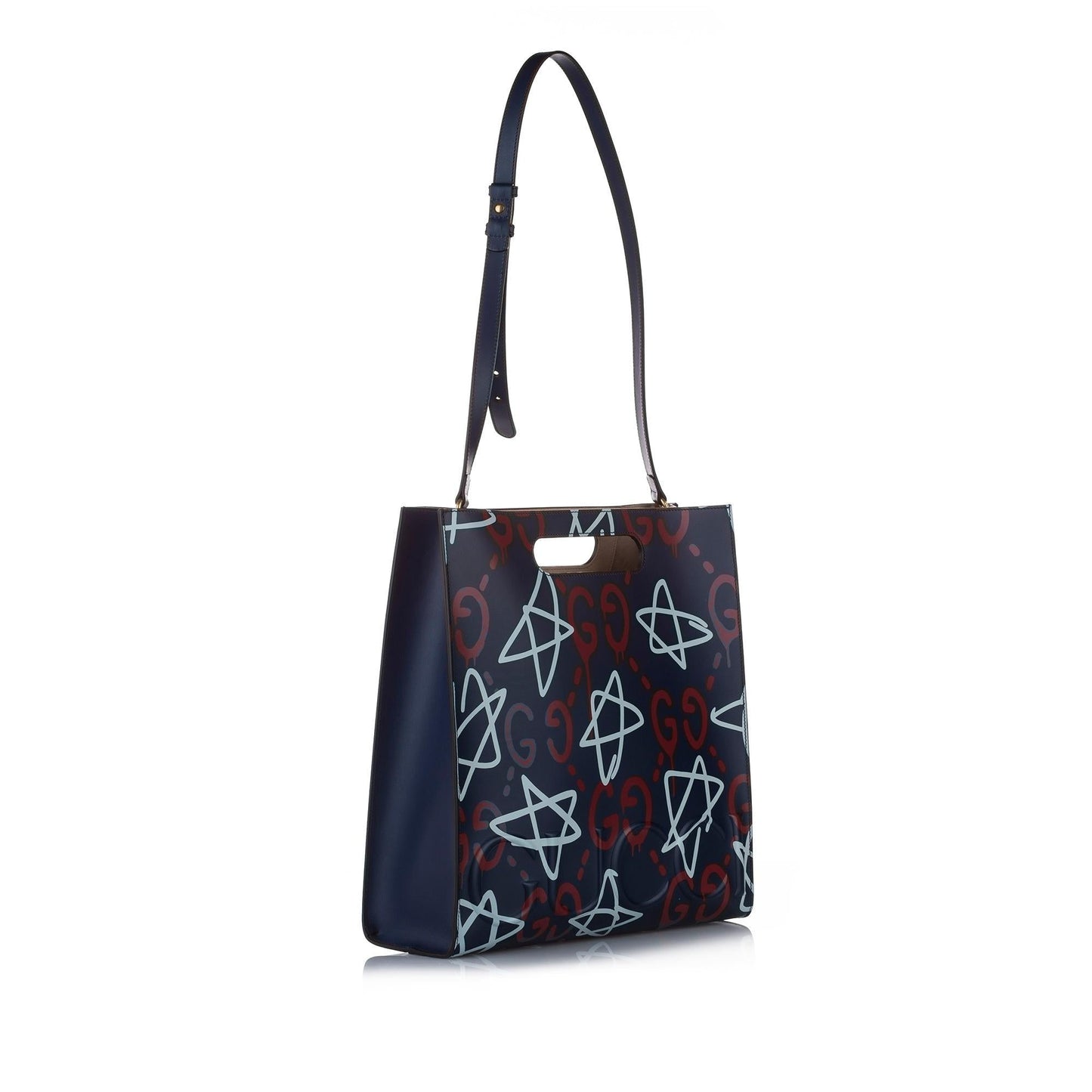 Gucci Monogram Leather Tote