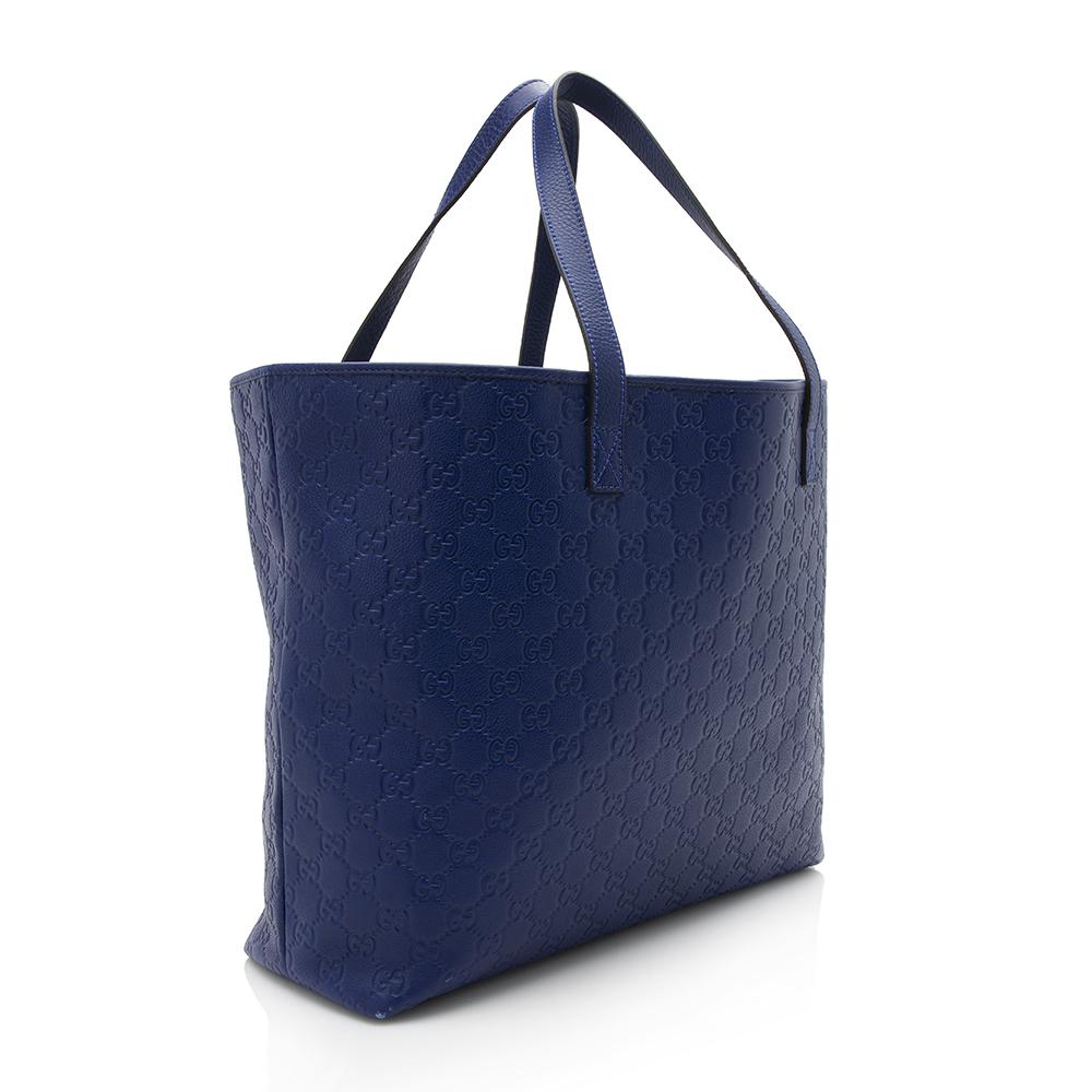 Gucci Guccissima Leather Tote Style 5