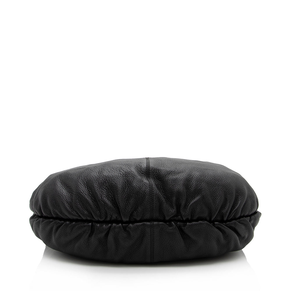 Gucci Leather Shoulder Bag Style 55