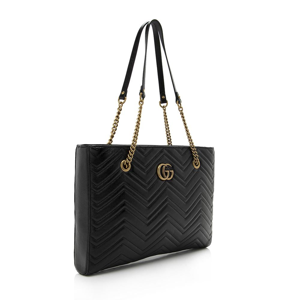Gucci Monogram Chain Tote