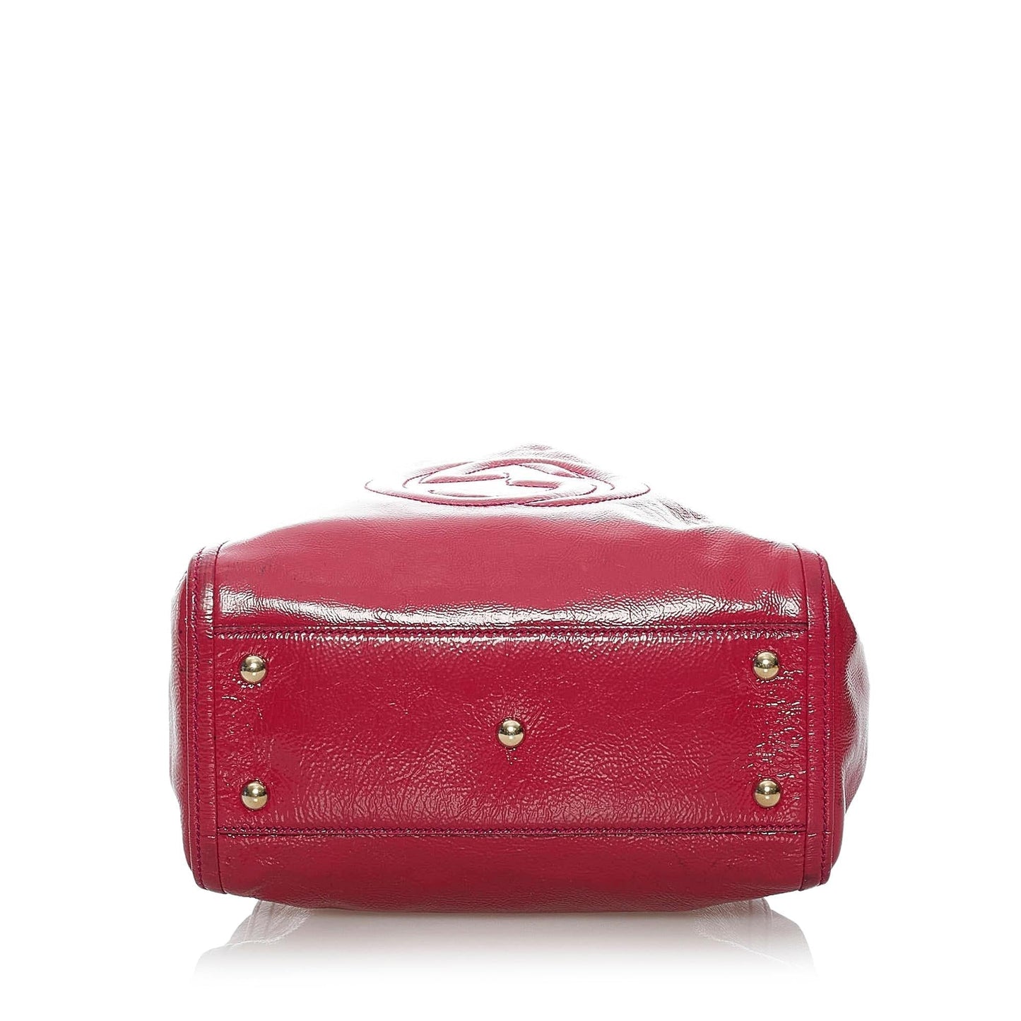 Gucci Soho Leather Patent Leather Satchel