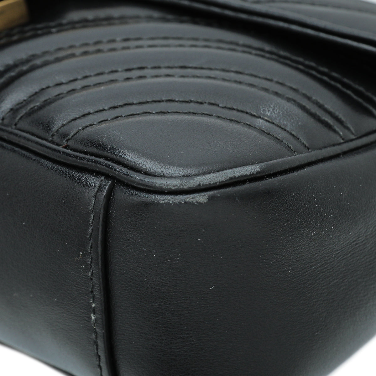 Gucci Leather Mini Shoulder Bag