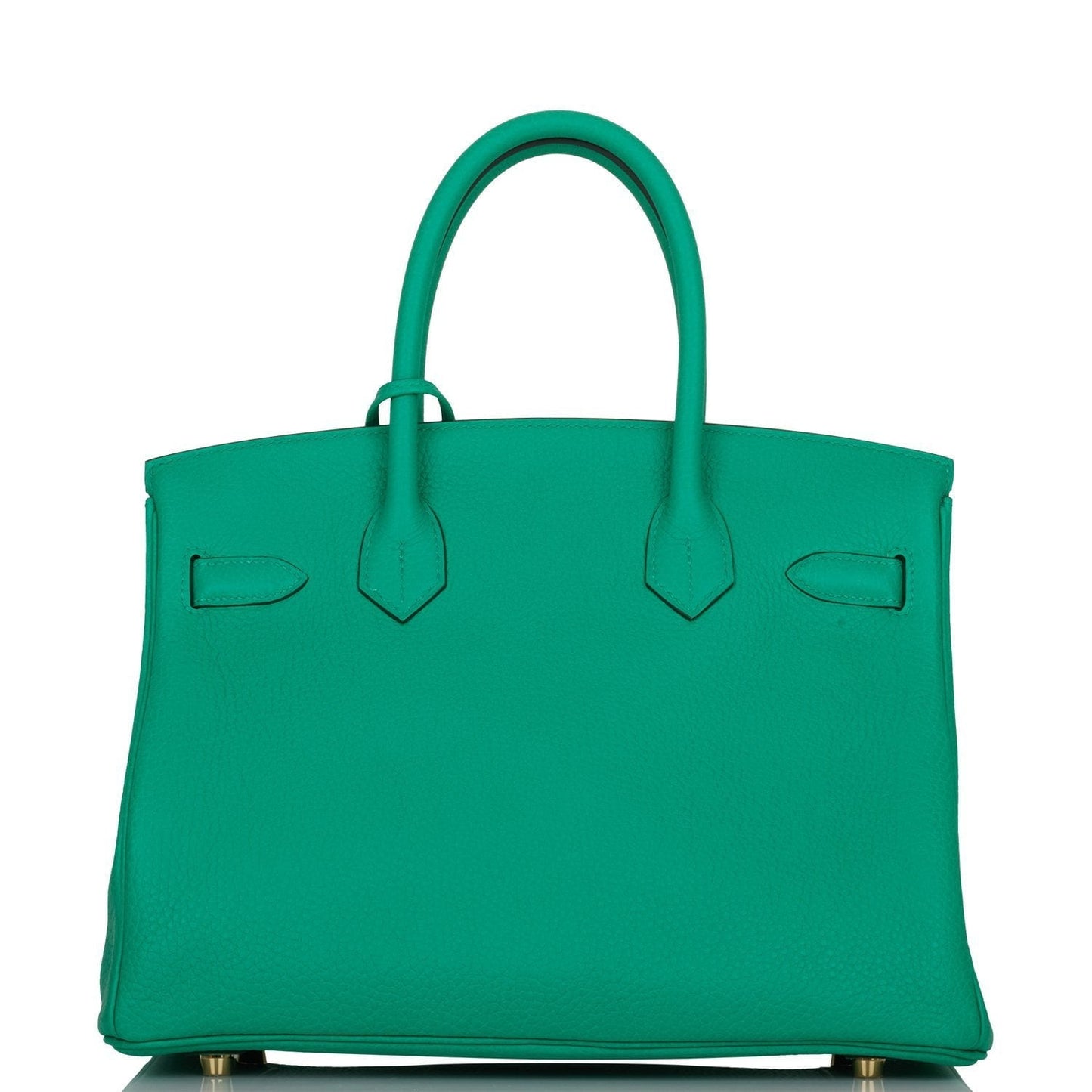Hermes Birkin 30 Menthe Clemence Gold Hardware