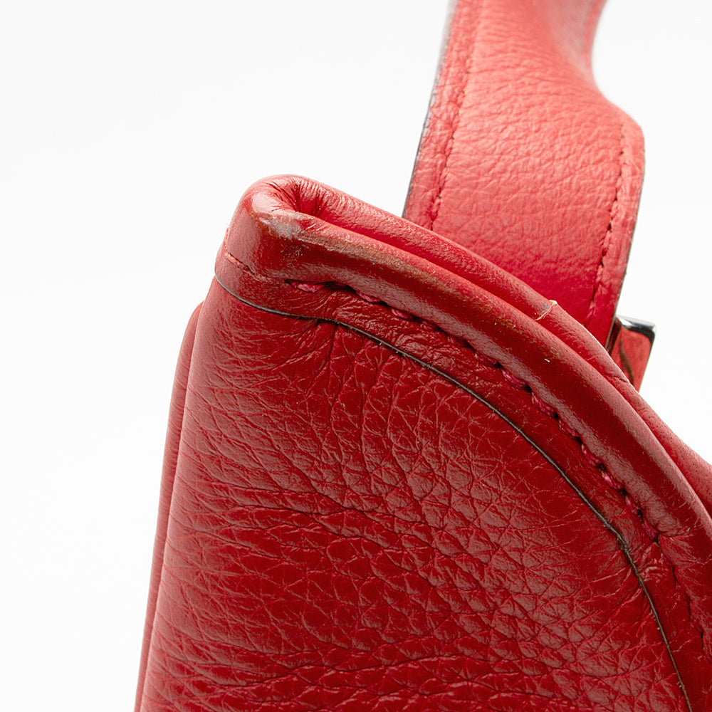 Luxury Hermes Clemence Leather Massai PM Bag (SHF-20215)