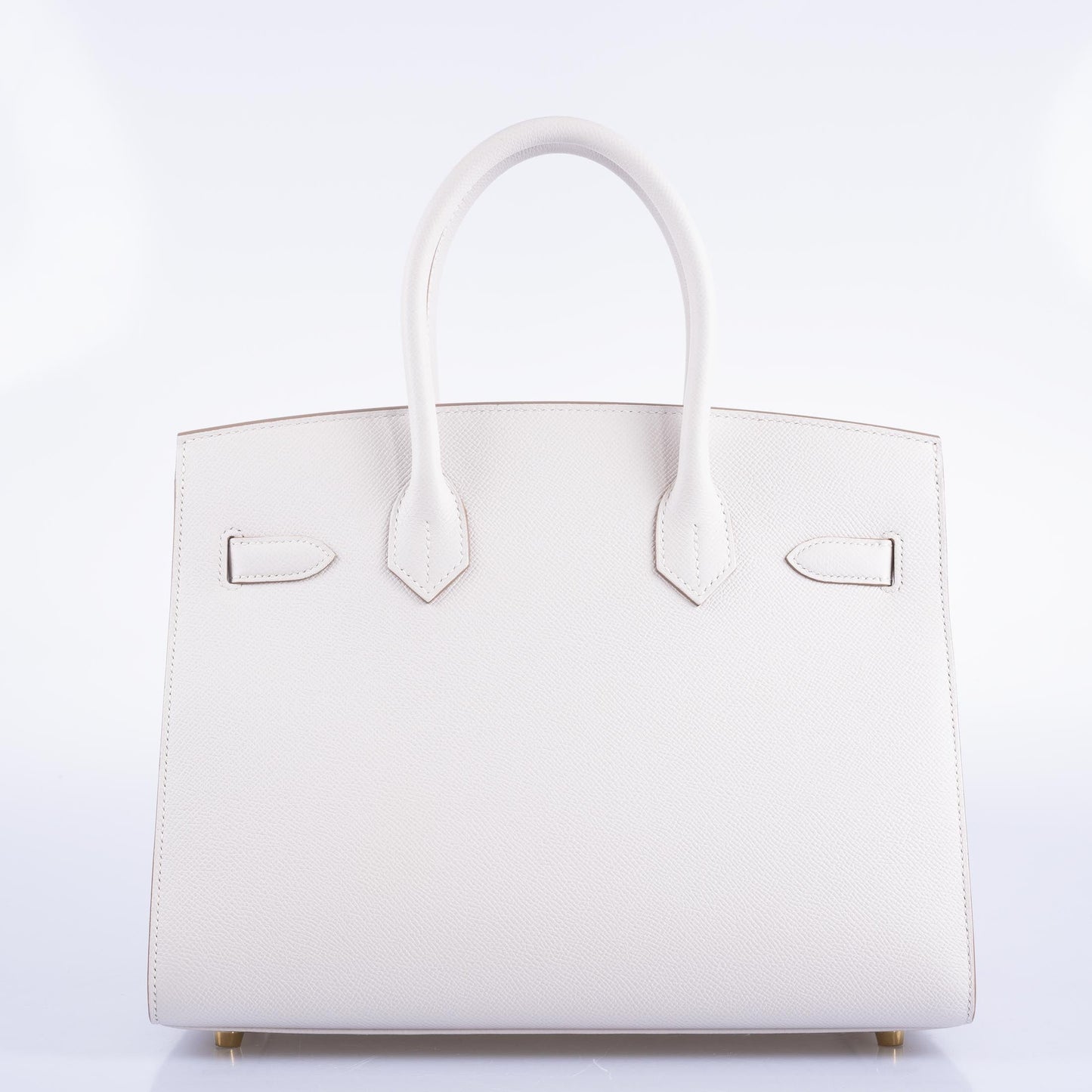 HermesSellier Birkin 30 Gris Pale Epsom Gold Hardware