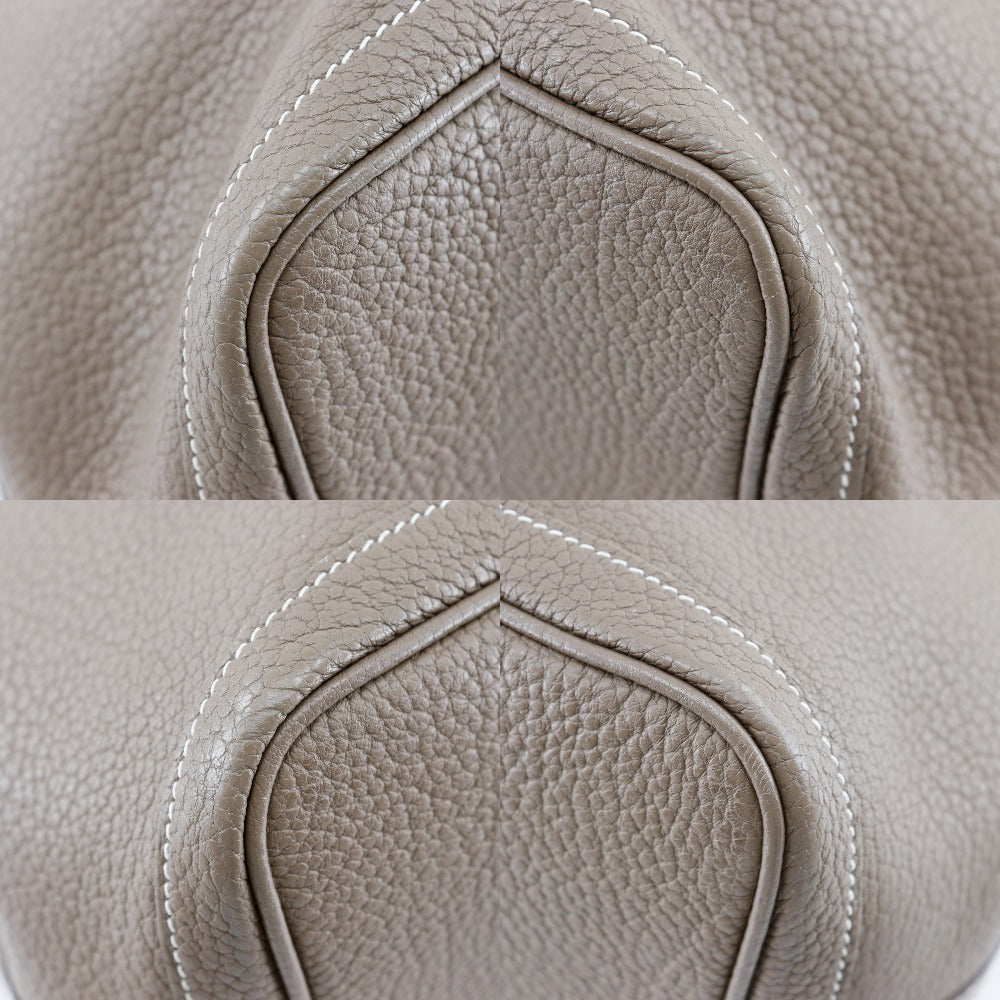 HERMES Tote Bag Negonda Brown Garden party 36 PM Women