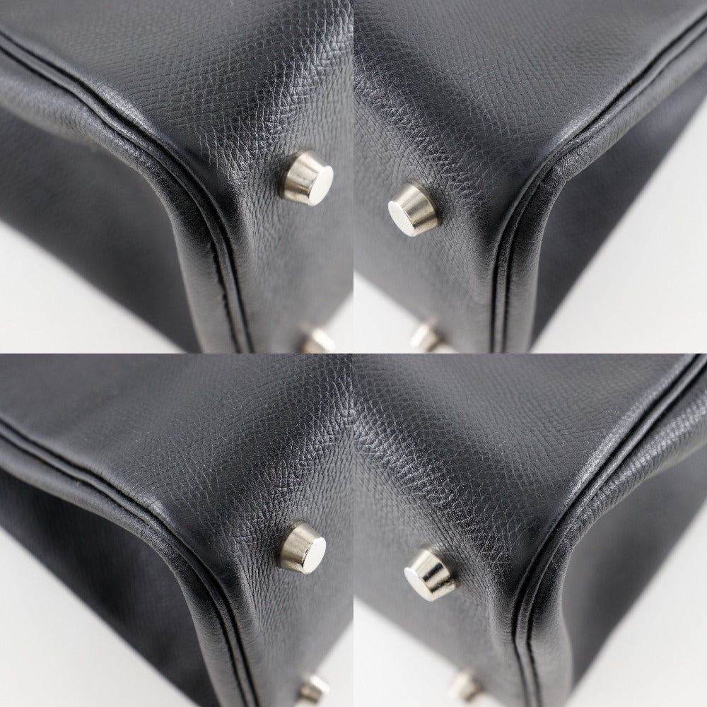 HERMES Tote Bag Epsom black Cabas Na
