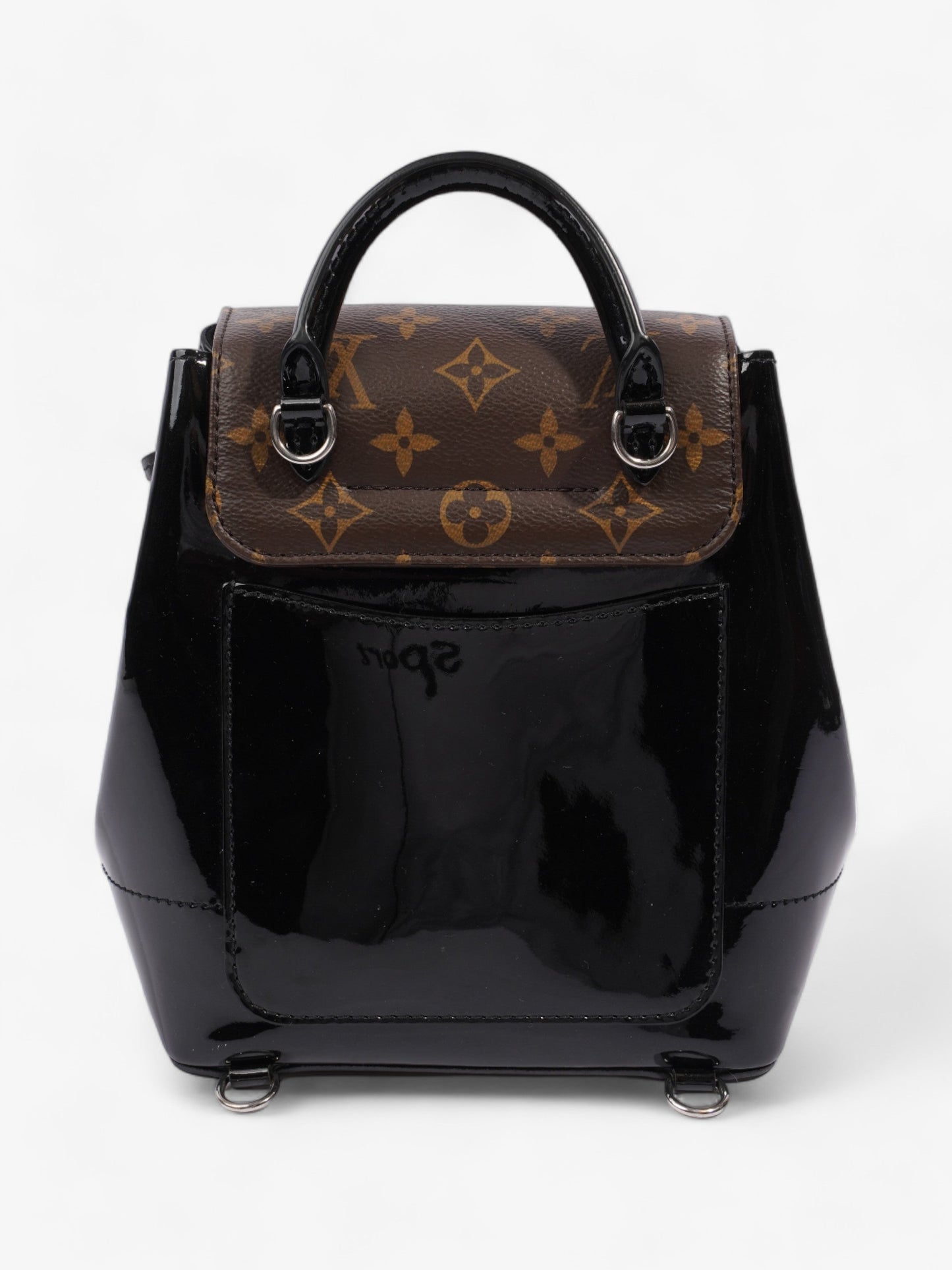 Louis Vuitton Hot Springs Black / Monogram Patent Leather