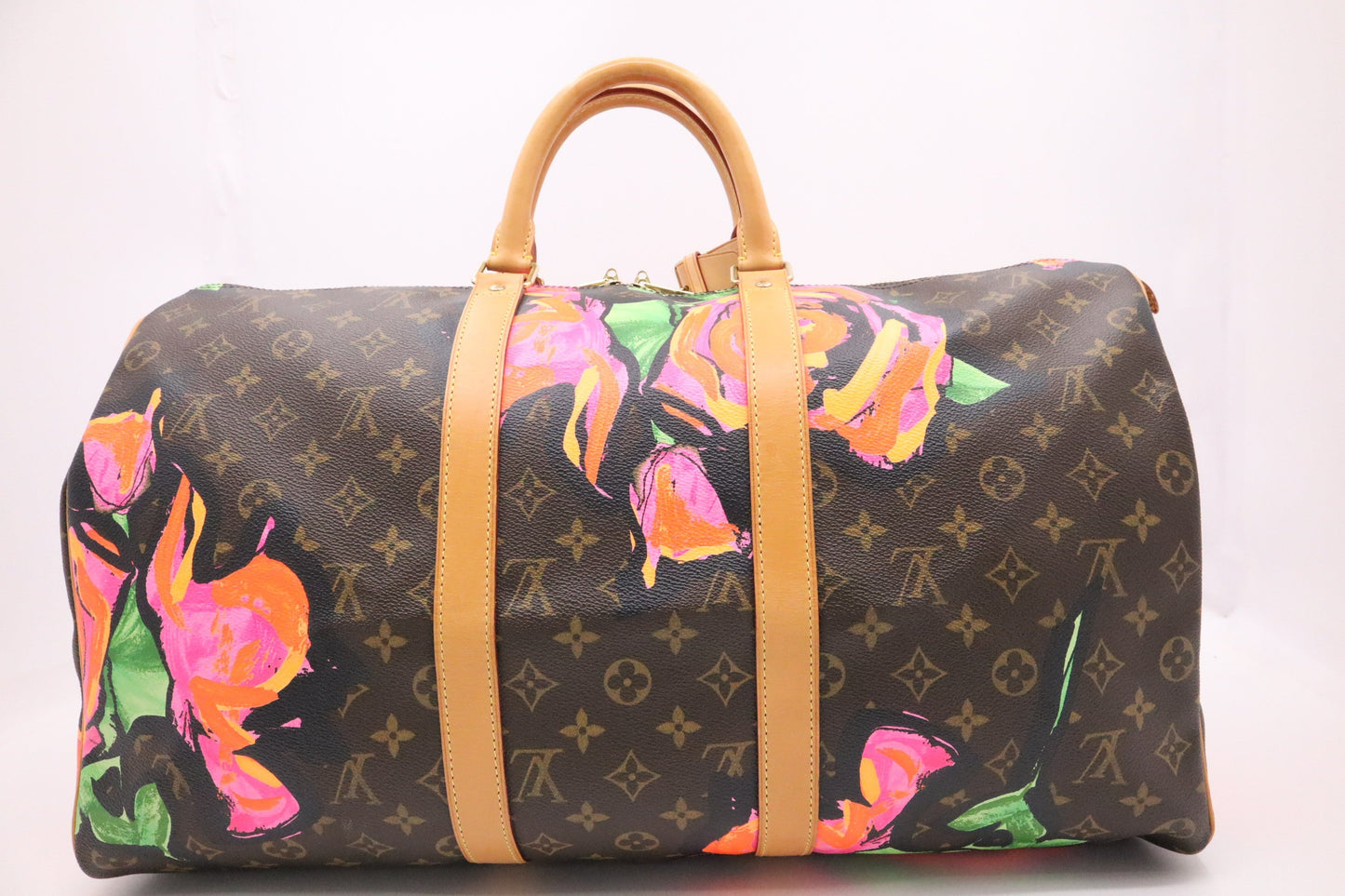 Louis Vuitton x Stephen Sprouse Keepall 50 in Roses Monogram Canvas