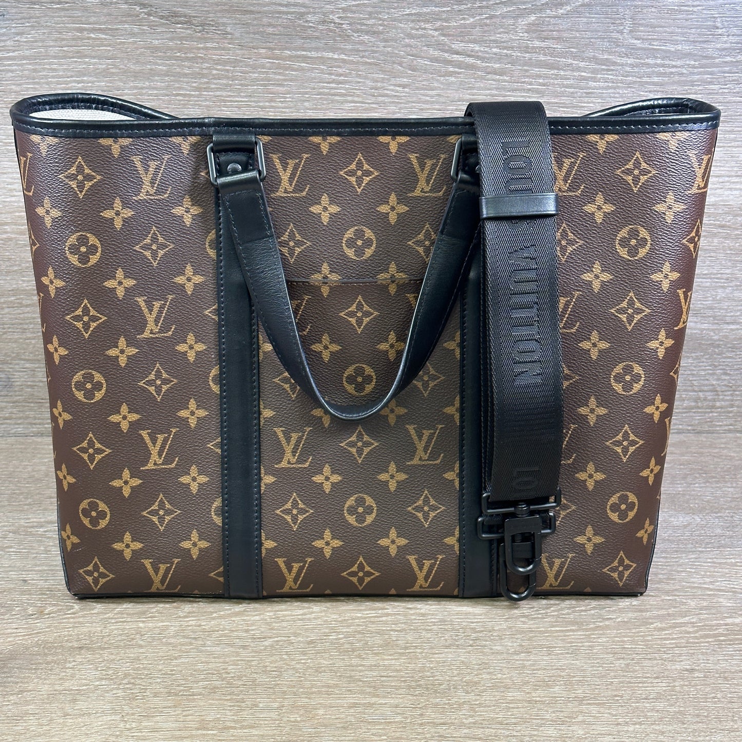Louis Vuitton Monogram Macassar Weekend Tote PM