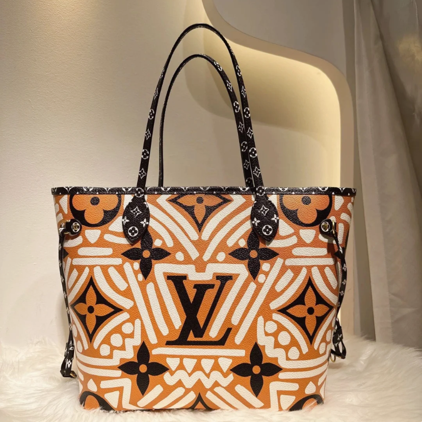 Louis Vuitton Monogram Giant Crafty Neverfull MM Tote