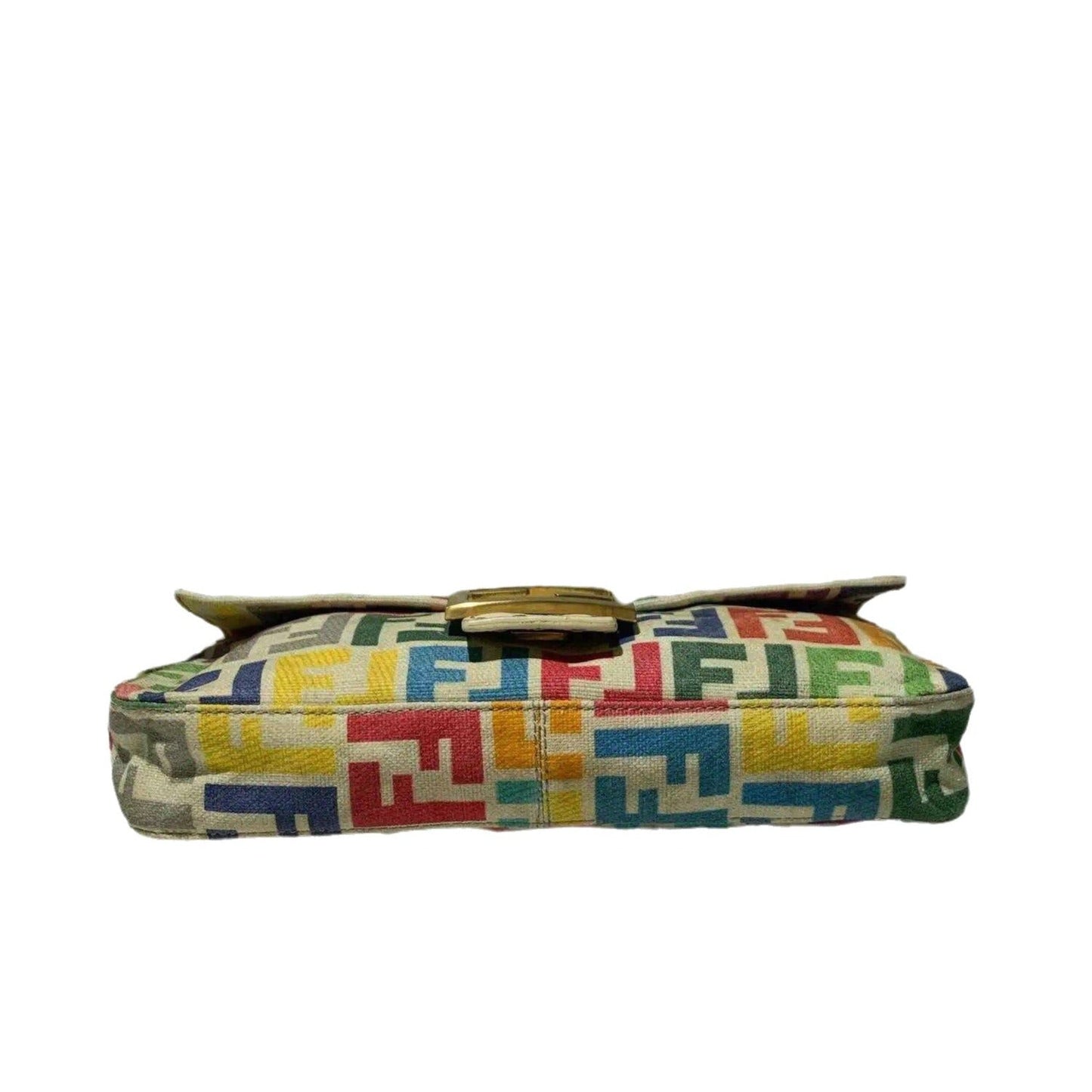 Fendi Baguette Multicolor FF Zucca Canvas