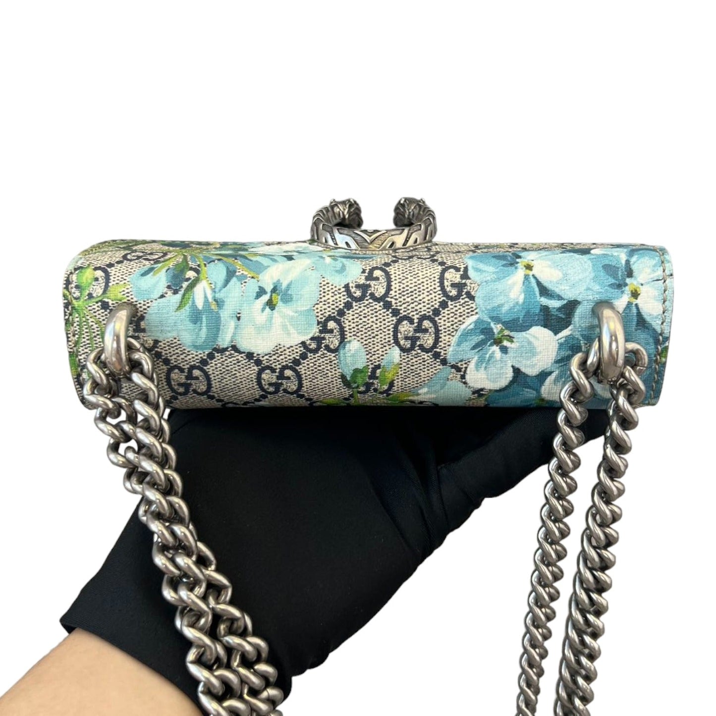 Gucci Monogram Chain Mini Shoulder Bag