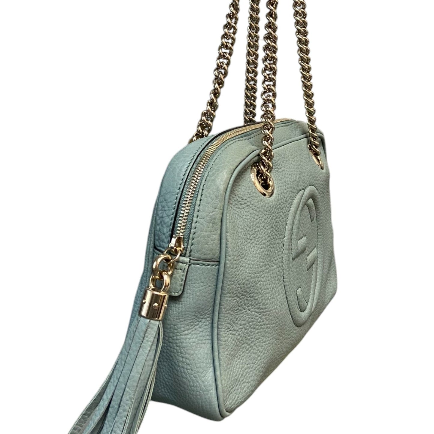 Gucci Chain Leather Shoulder Bag