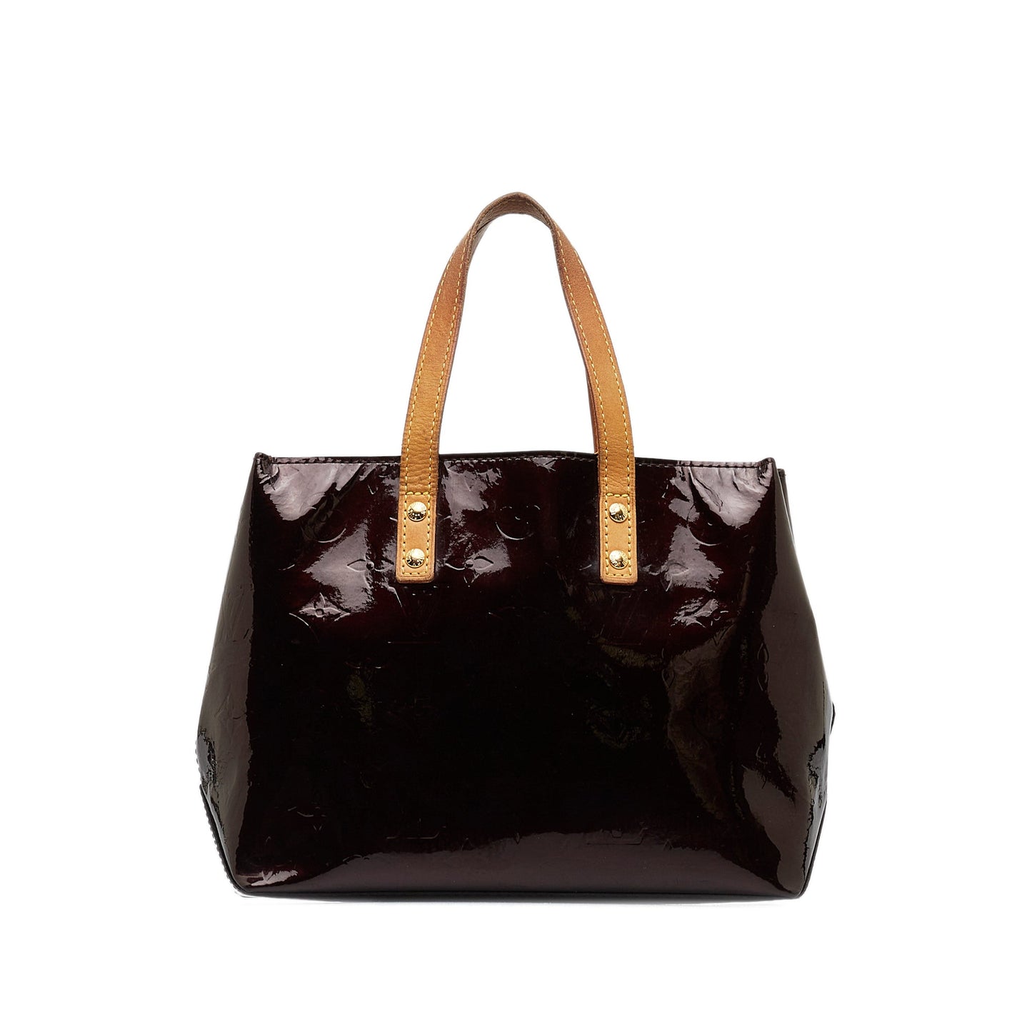 LOUIS VUITTON Monogram Vernis Reade PM HandBag
