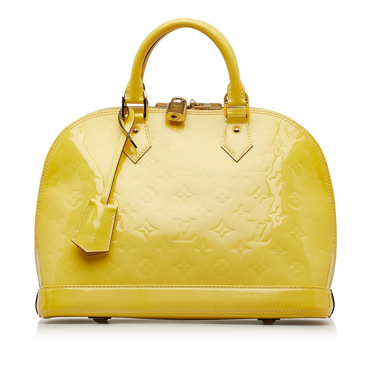 LOUIS VUITTON Monogram Vernis Alma PM HandBag