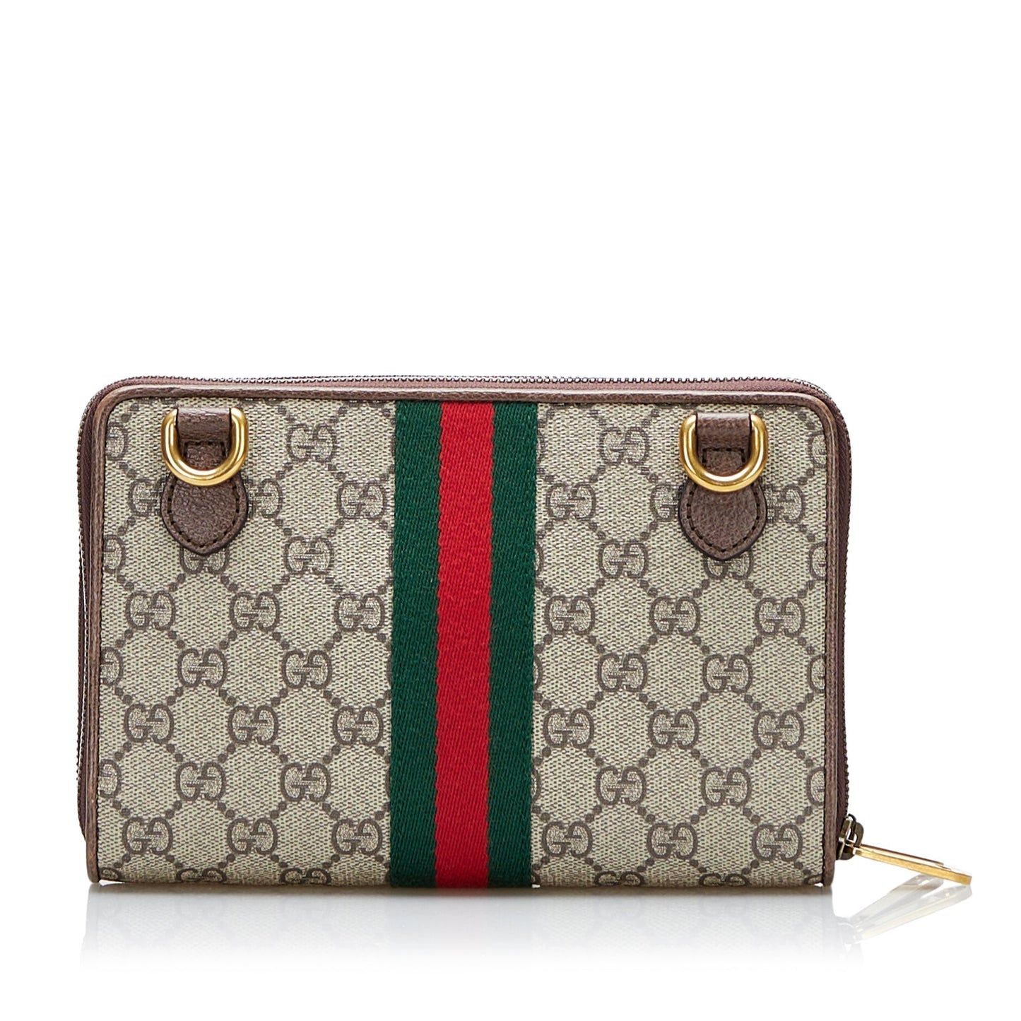 Gucci Ophidia Leather Canvas Crossbody Style 2