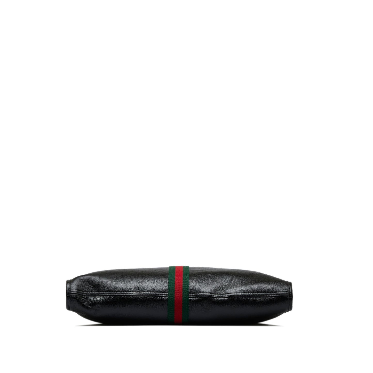 Gucci Black Leather Chain Tote
