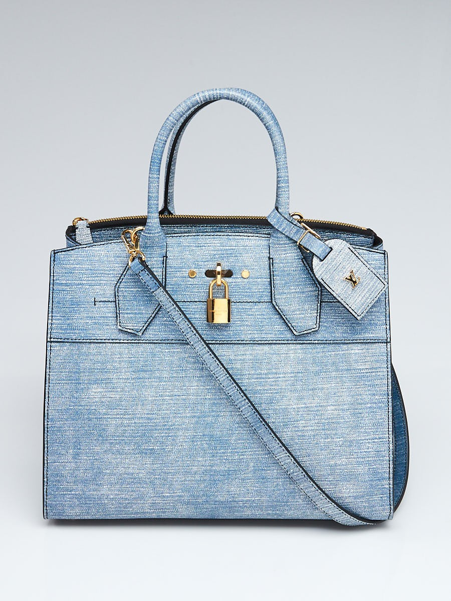 Louis Vuitton EPI Leather City Steamer MM Bag