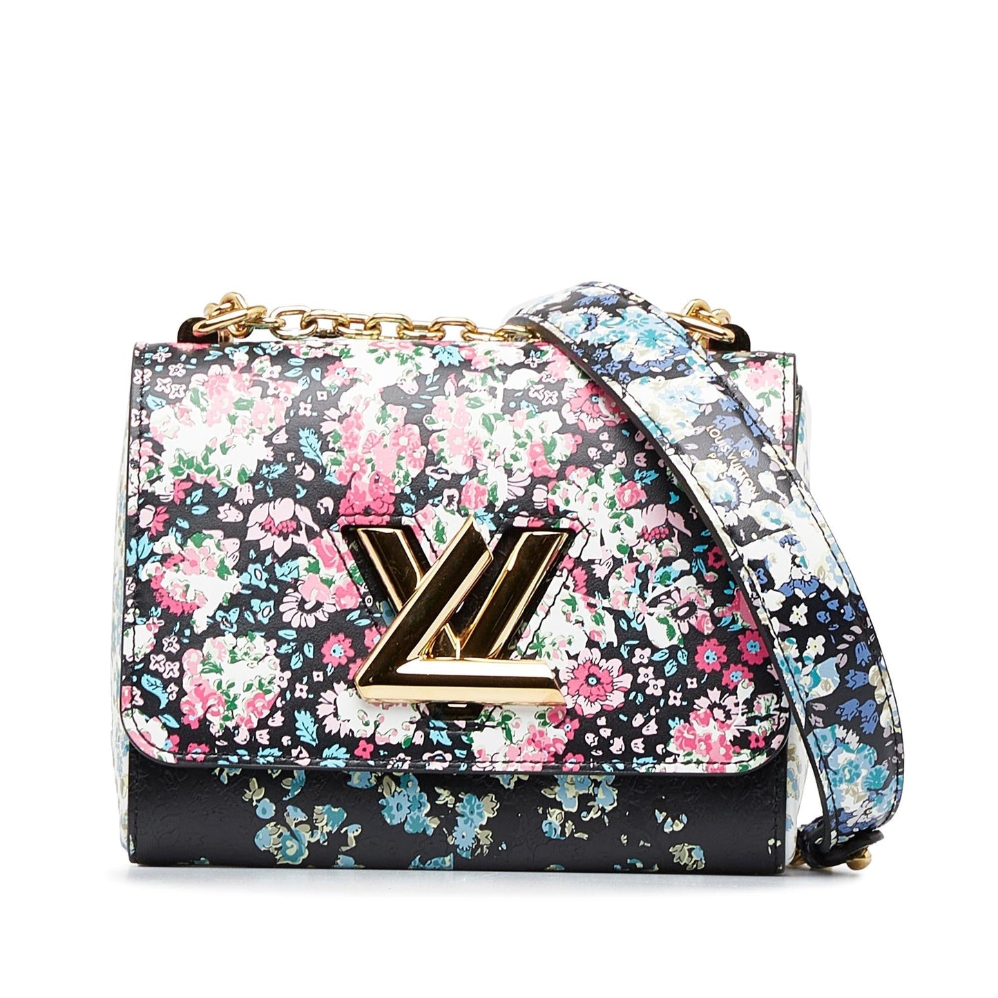 Louis Vuitton Floral Twist MM (SHG-ZGf53X) Handbag