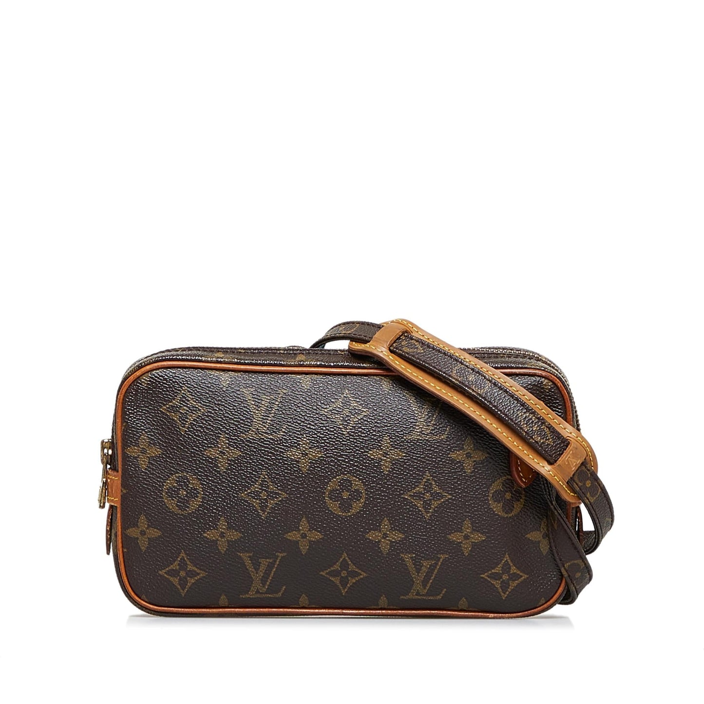 Louis Vuitton Monogram Pochette Marley Bandouliere Clutch