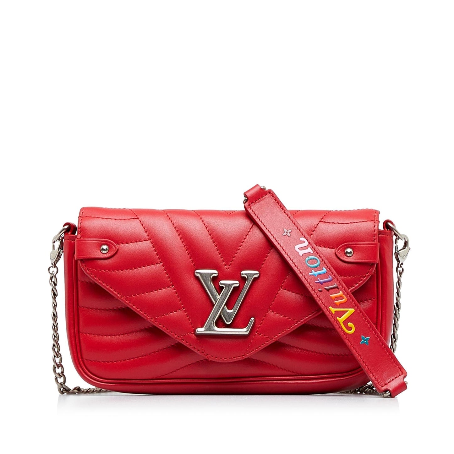 Louis Vuitton New Wave Chain Pochette (SHG-sOWV8C) Clutch