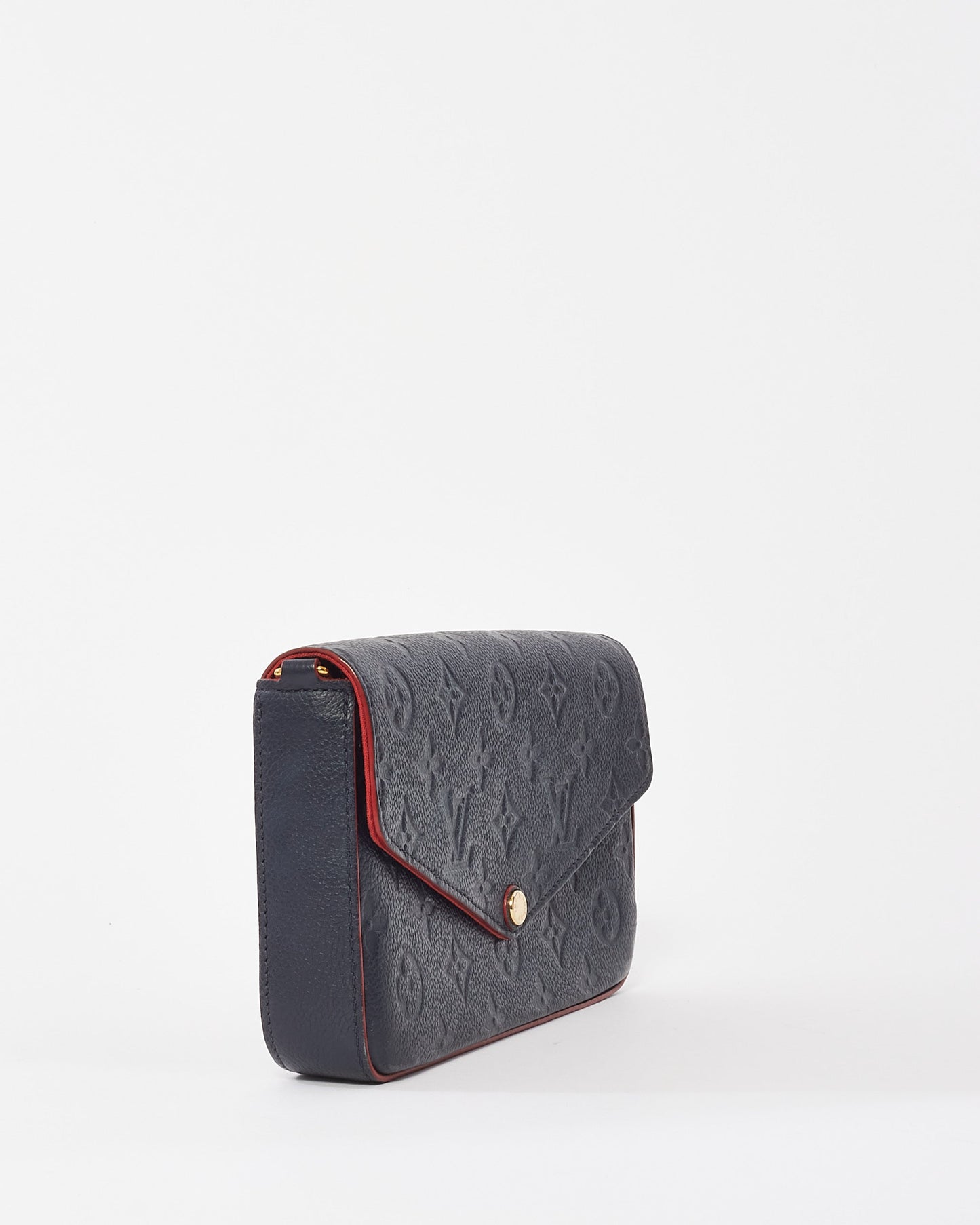Louis Vuitton Navy Empreinte Monogram Leather Félicie Pochette
