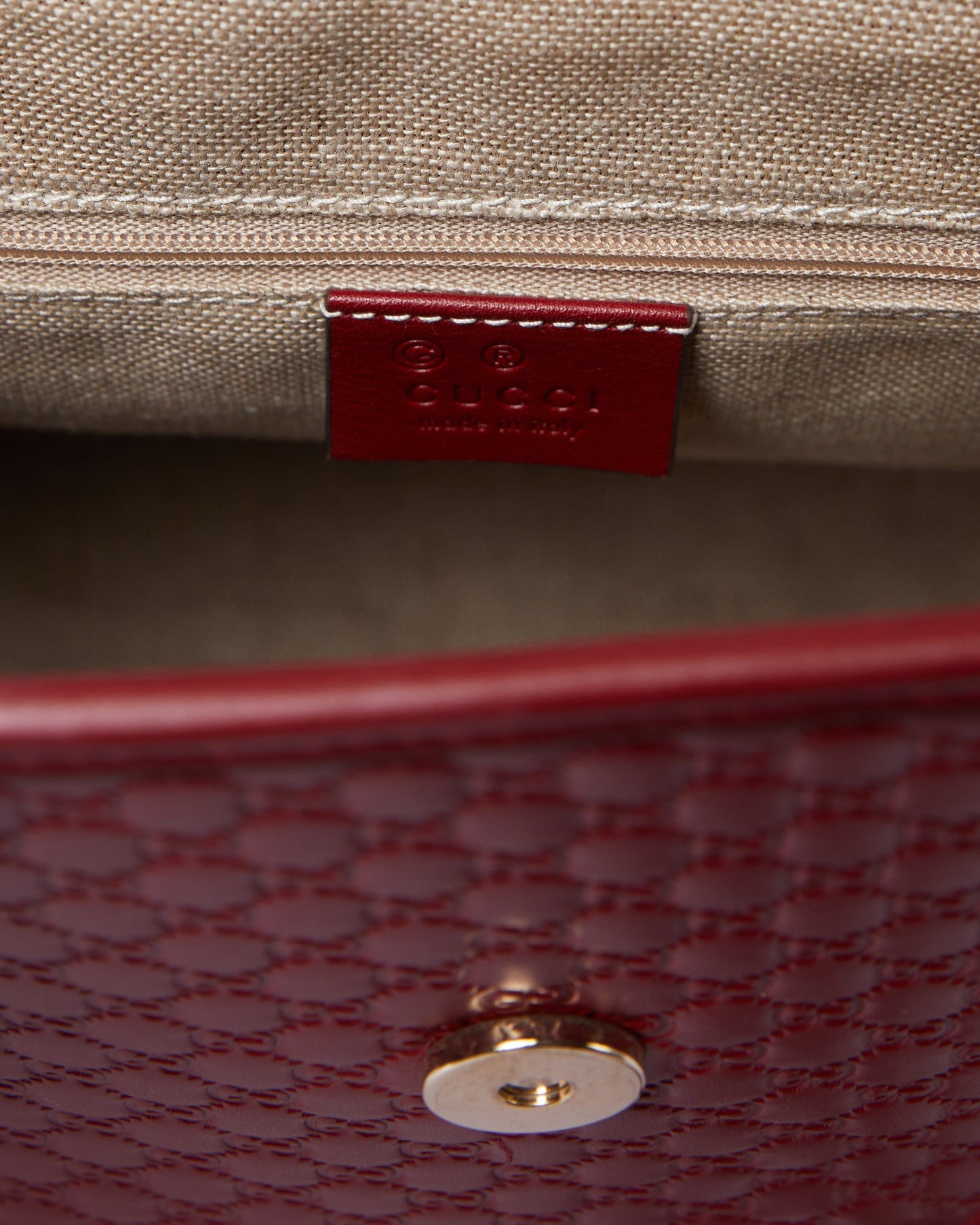 Gucci Lou Leather Backpack