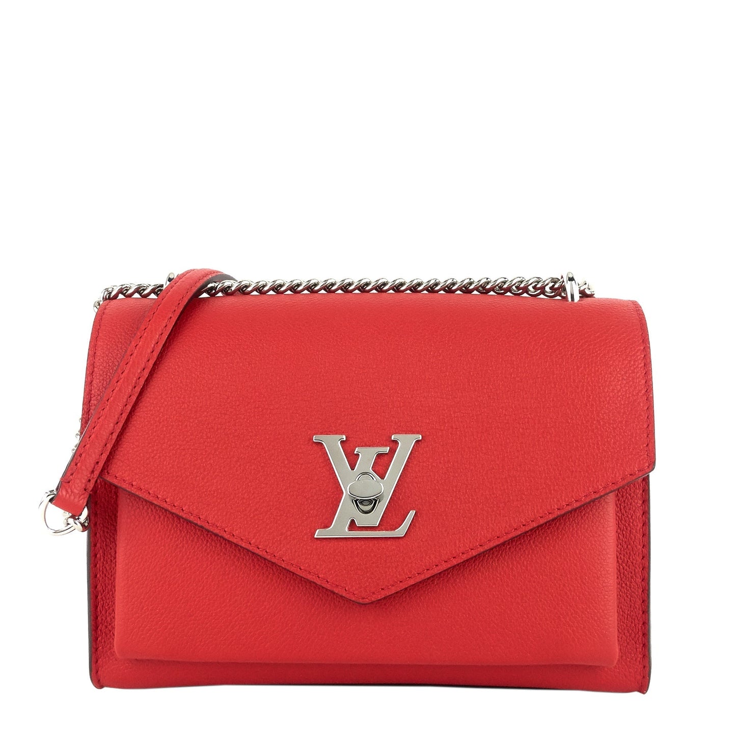 LOUIS VUITTON Mylockme Chain Calfskin Shoulder Bag